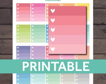 Volledige doos Stickers met Full Box Planner Stickers, Planner Stickers, afdrukbare Planner Stickers, ELCP