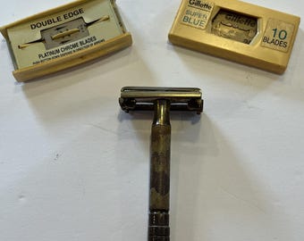 Maquinilla de afeitar Gillette clásica - cuchillas incluidas