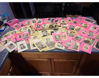 Vintage celebrity photos-Sinatra, Crosby, Stewart, hayward, Rooney, ball -bogart