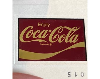 Vintage Photo Slide Coca-Cola Sign film coca