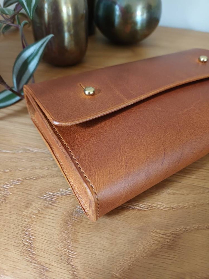 The 7 Day Pill Organizer, Distressed Leather Pill Case, Tablet Holder