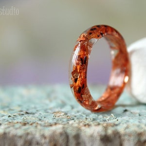 Tiger lily ring top