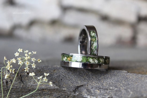 Stainless steel sale rings for her