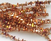 Crystal Copper Marea Spike Beads