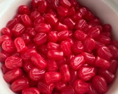 Red Mini Tulip Czech Glass Beads, 20 Beads, 9mm x 7mm