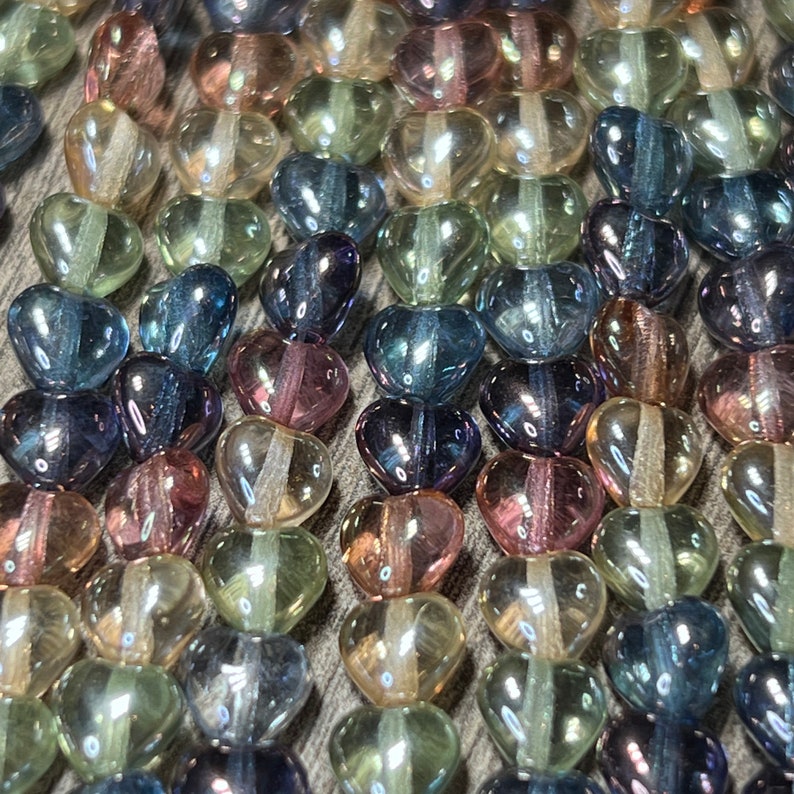 Violet Bleu Forme Mélangete Acrylique Perles (TACR YW0001 86D) Perles Acryliques - Foto 11