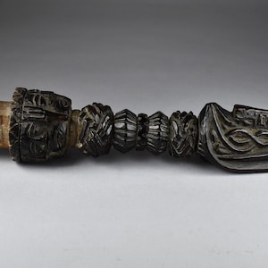 Antique Nepalese wooden Phurba