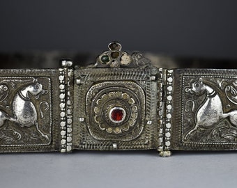 アクセサリー antique vintage old silver mexico indian Antique Indian Silver Belt - Etsy