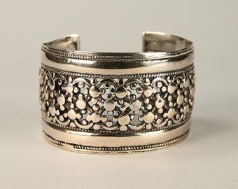 Vintage 835 Silver Panel Bracelet by Herbert Hooijkaas