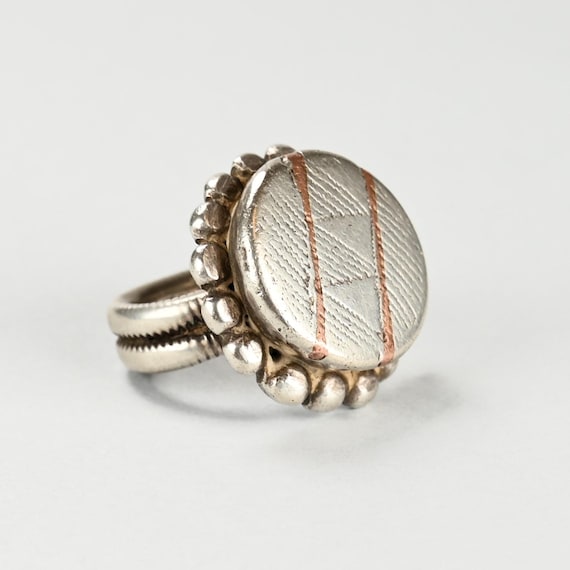 Solid silver Fulani (Peul) ring - image 3