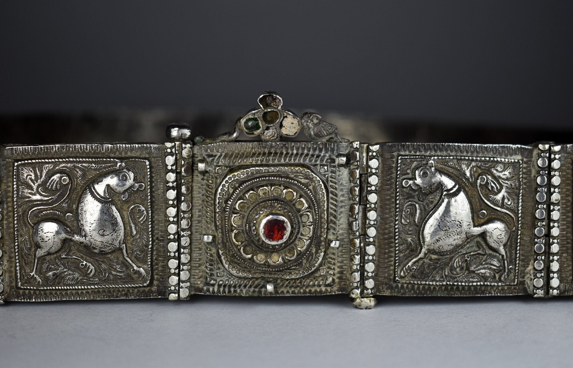 Antique Indian Silver Belt - Etsy Antique Indian Silver Belt - Etsy