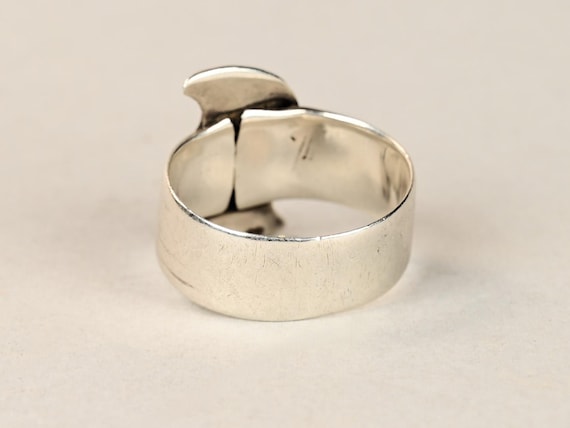 Old high.grade silver Berber ring - image 4