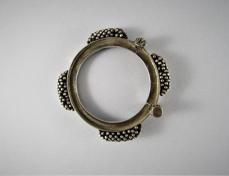 Rajasthani Silver Bracelet Ethnic Bracelet Rasthani Jewelry Etsy