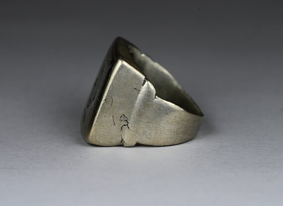 Antique solid silver Tuareg ring - image 7