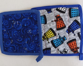 Dalek Pot Holders