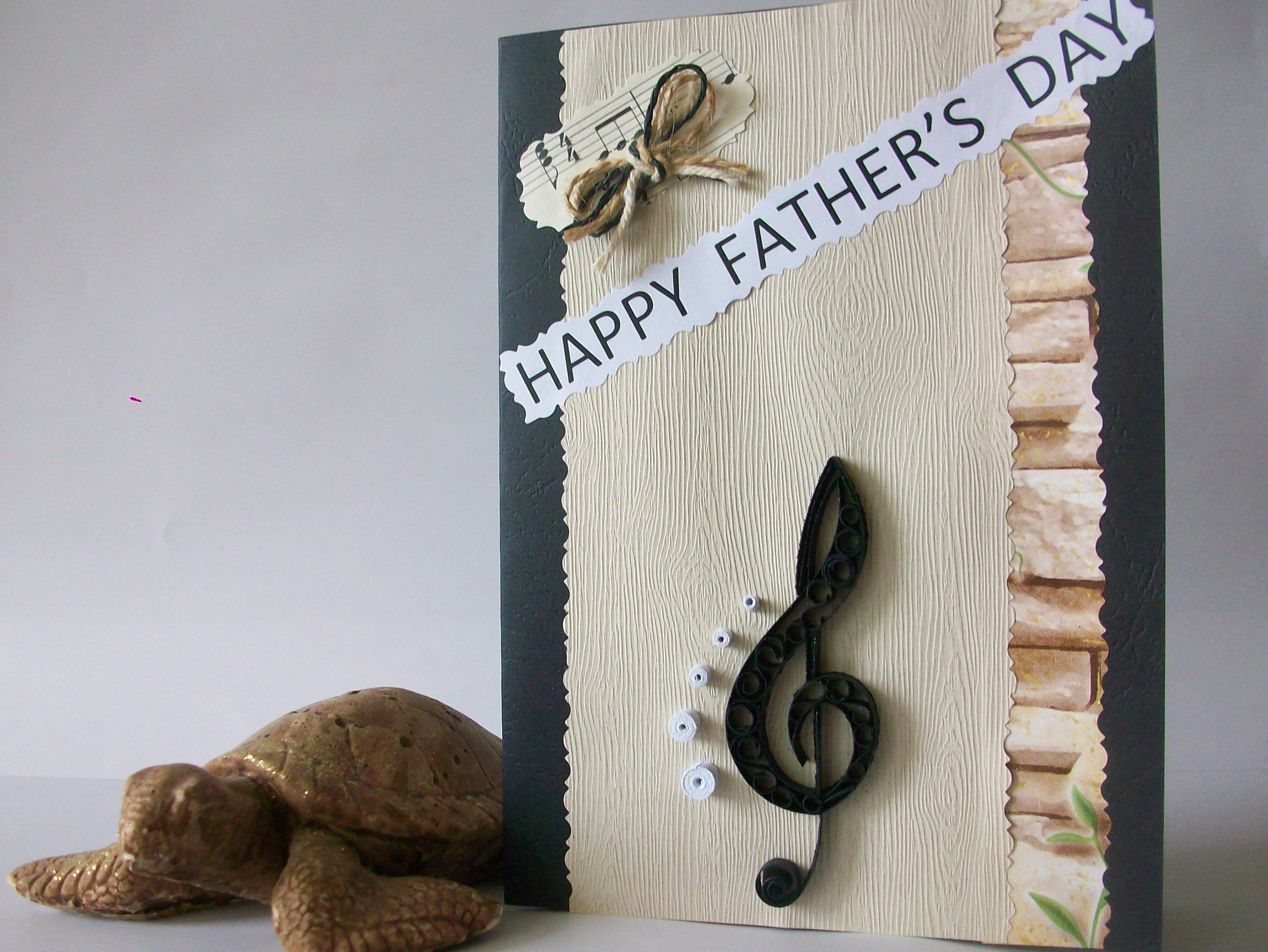 Quilling card Happy father's day Greeting card Qualled Etsy