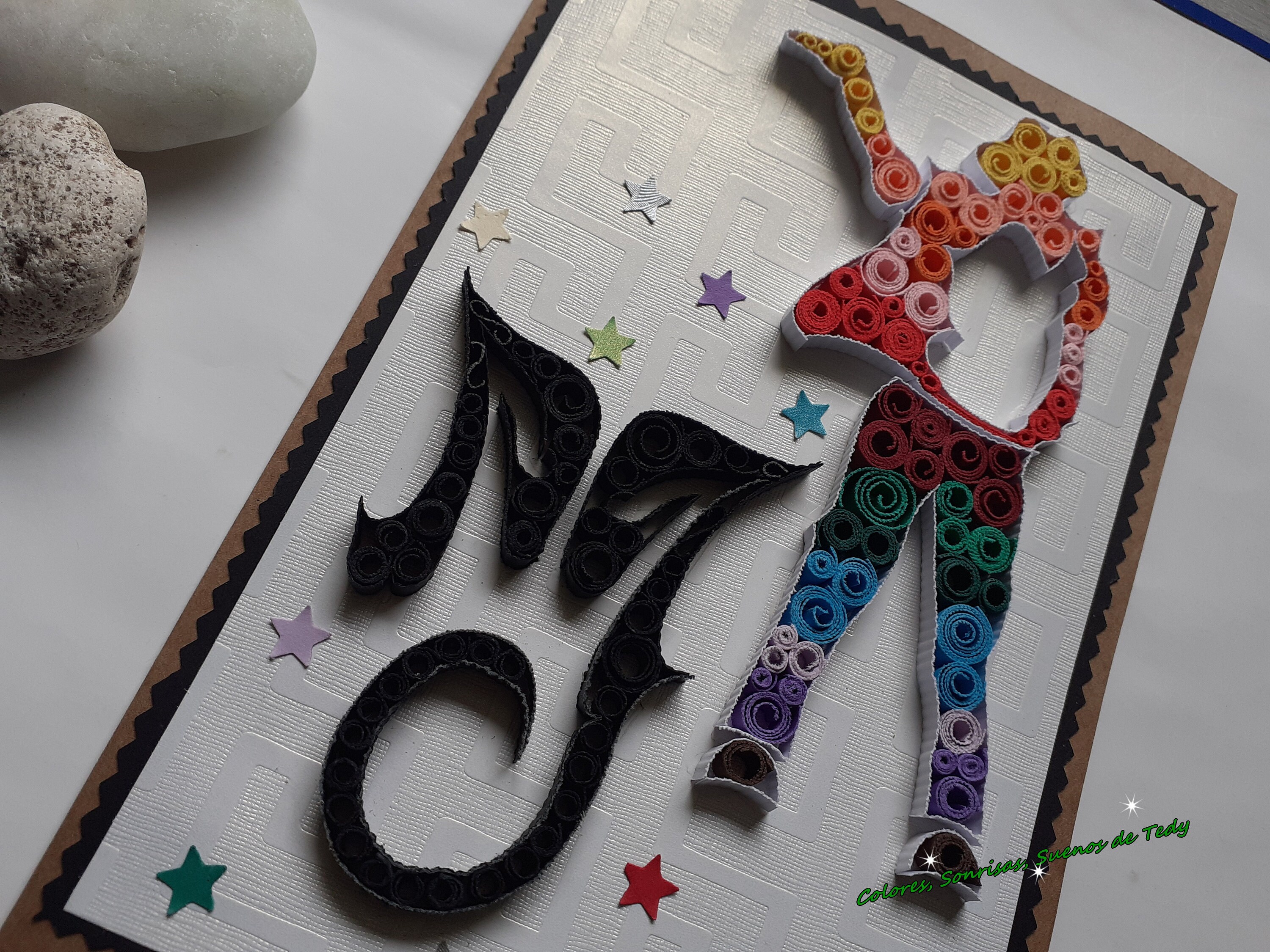 Unique Original Quilling Art Michael Jackson Quilled Paper Etsy