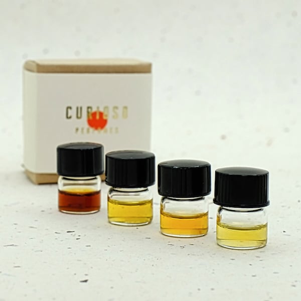 Natural Perfume Sample Set | 4 x 1 ml