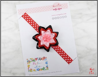 Bandeau Bebe Rouge Etsy Bandeau Bebe Rouge Etsy