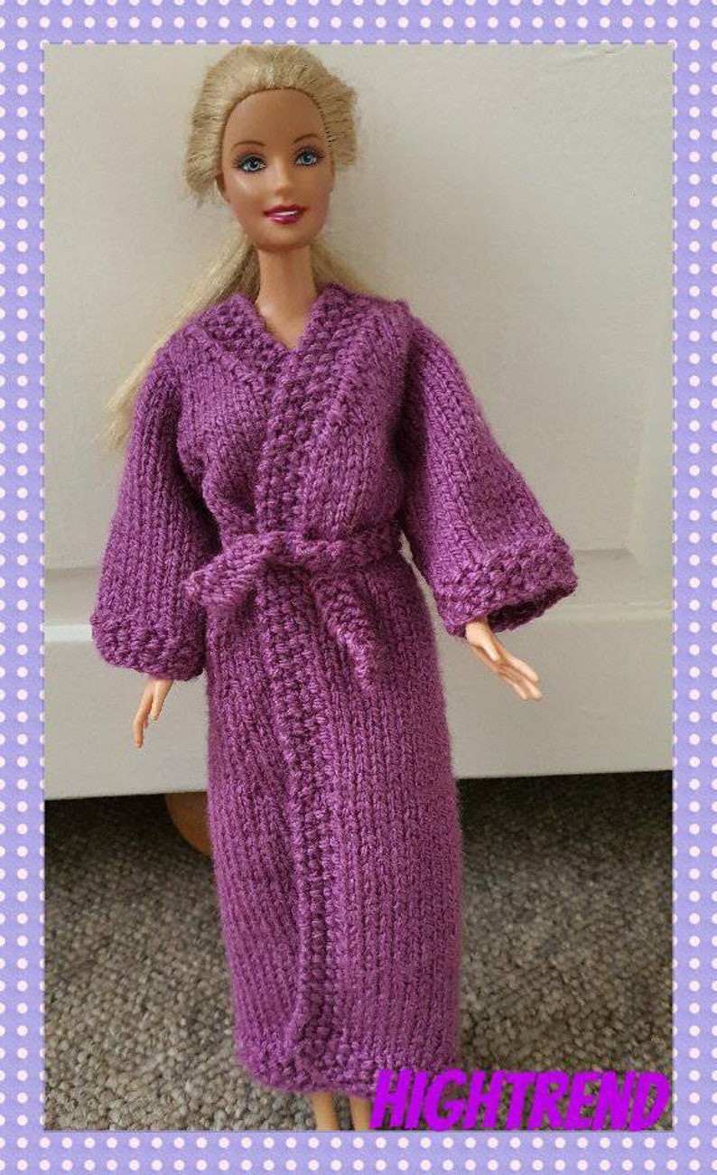 Barbie dressing gown design49 Etsy