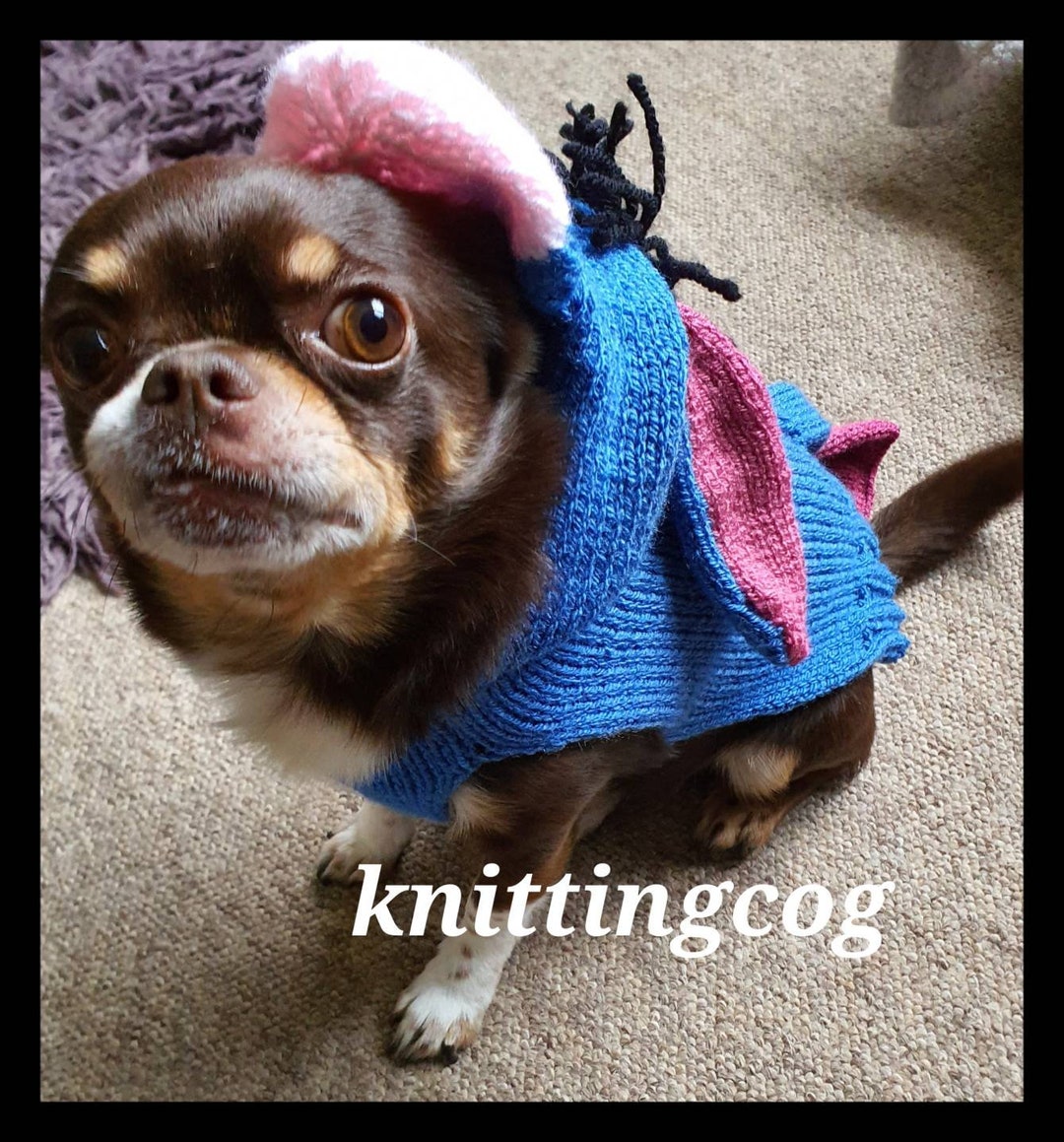 Handmade Eeyore Dog Costume Etsy UK