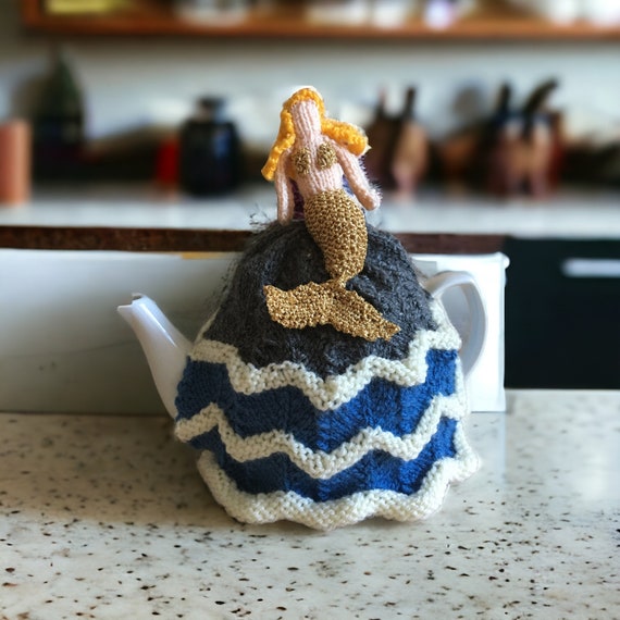 Mermaid tea cosy handmade