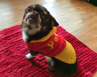 Pooh bear dog costume