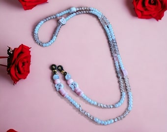 Handmade glasses chain accessory