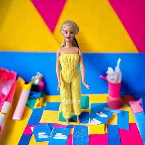 Fashion doll jumpsuit outfit handmade