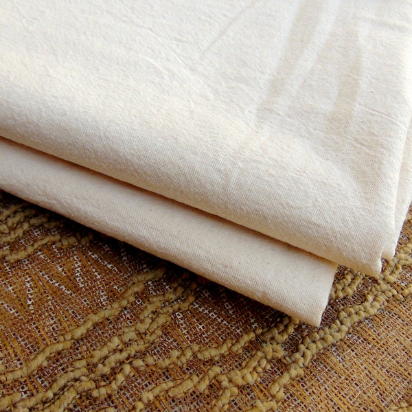 Tissu Manta mexicain par cour, tissu 100% coton, coton toile, tissu léger, tissu de broderie, tissu tisserand, polyvalent