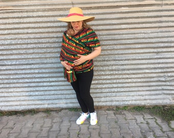 XL Baby Carrier, Baby Woven Wrap, Mexican Rebozo Sling, Babywearing, Baby Shower Gift, New Baby Gift, Baby Wrap, Handwoven, Mexico decor