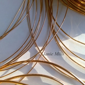 Wire Bronze 12, 16 or 20 gauge round