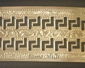 Lamp Banding Brass 1 1/4" Metal Craft Greek Key