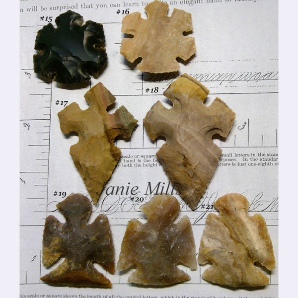Flint Arrowhead - Etsy