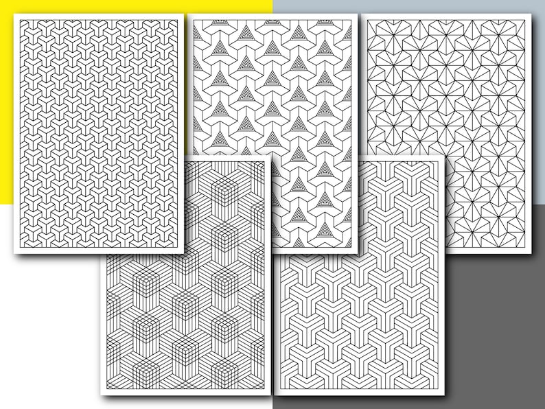 25 Printable Colouring Pages in PDF | Size A4 | Instant Digital ...