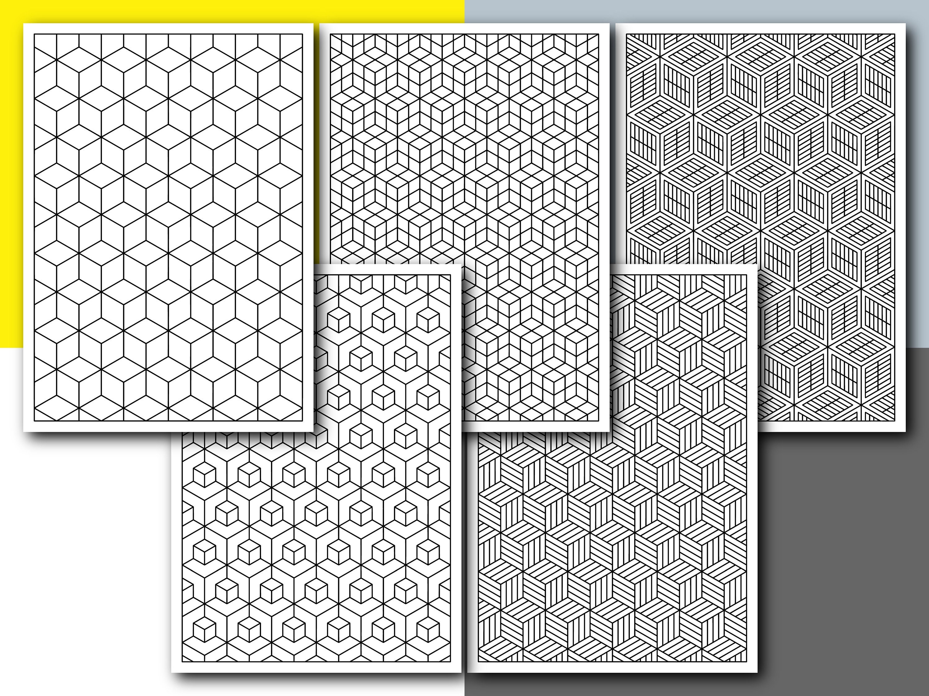 25 Printable Colouring Pages in PDF | Size A4 | Instant Digital ...