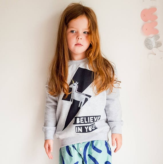 kids unicorn sweatshirt