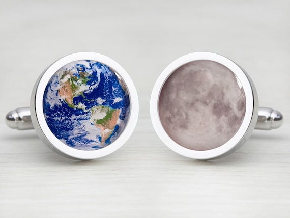 Love You to the Moon & Back to Earth Cufflinks