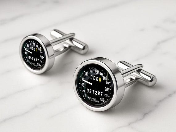 Personalised Speedometer Cufflinks