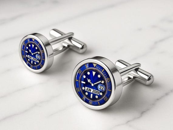 Personalised Special Time & Date Cufflinks