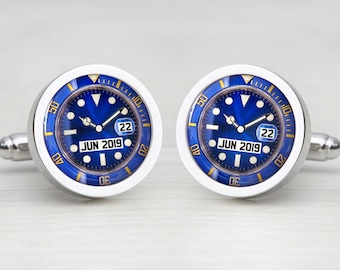 Personalised Watch Cufflinks