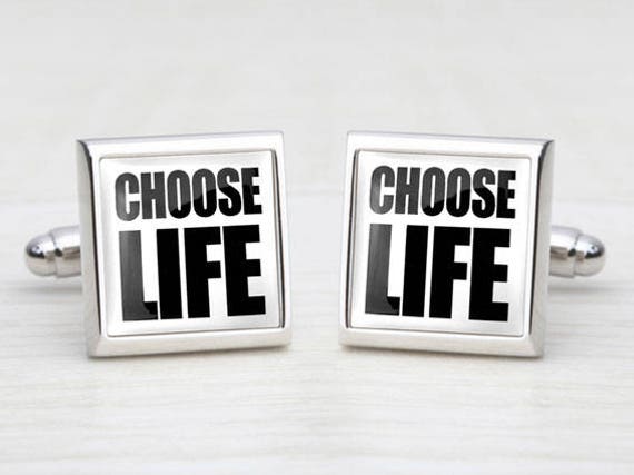 Choose Life Cufflinks