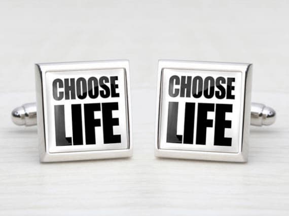 Choose Life Cufflinks
