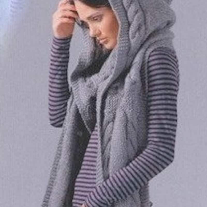 Fringed Scarf Jacket main image 1
