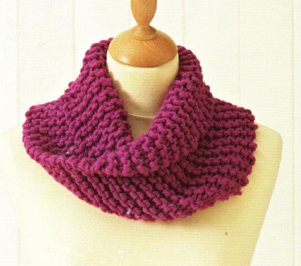 【GOOD GRIEF!】 Ribbed Knit Snood RIBBED KNIT SNOOD. Hosiery4Less