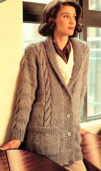 plating knit cardigan – louren store