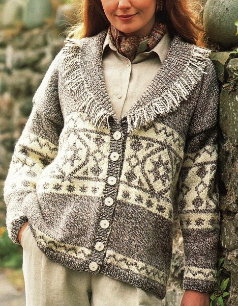 希少ビンテージ　ジオメ柄Geometric Special Airy Cardi Vintage Geometric Special Airy Cardigan（30 Expensive