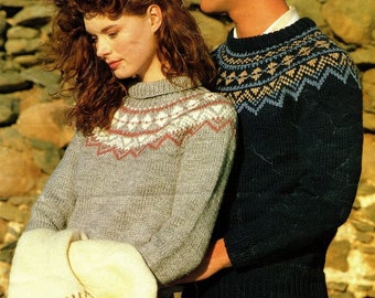 【90’s OLD GAP】Shetland Wool Hand Knit Vintage 90s GAP V-Neck Pullover 100% Shetland Wool Sweater