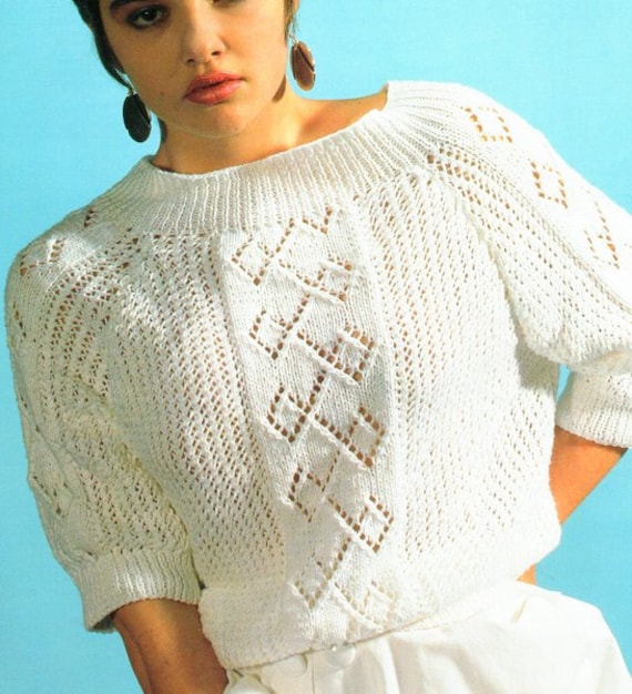 Women Lace short Knitted top Women Lace short Knitted top