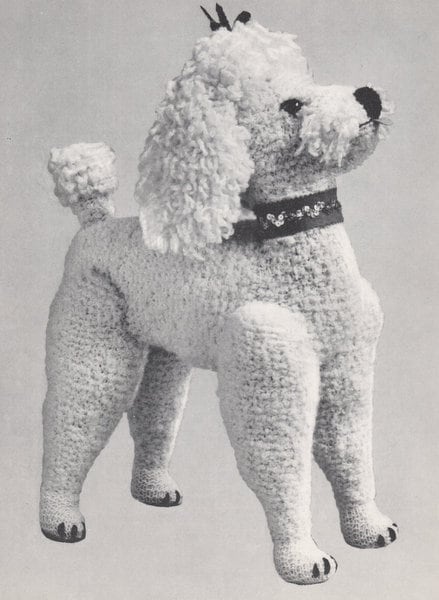 Knit Poodle Pattern - Etsy
